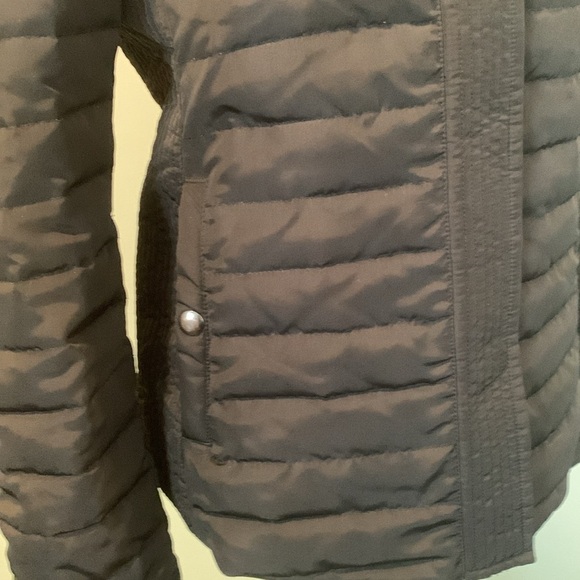 LOFT Quilted Mid-Weight Hip Length Black Jacket Women’s XS Extra Small - Picture 3 of 9